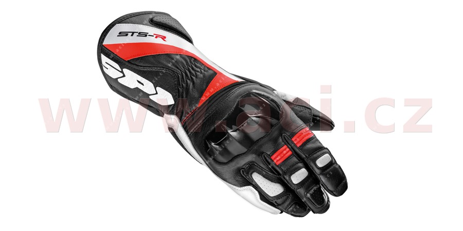 gloves STS R, SPIDI (black/red)