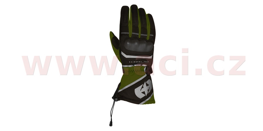 rukavice MONTREAL 1.0, OXFORD (zelené army/černé)