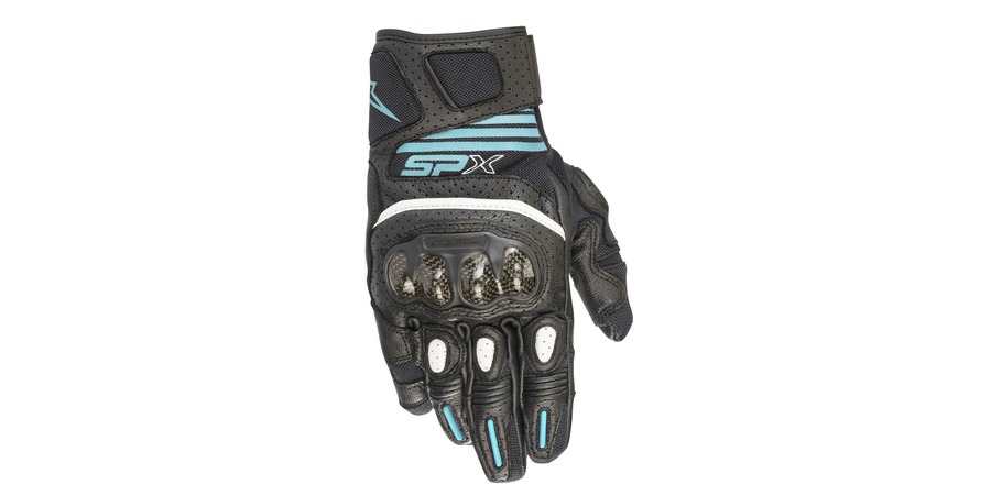 gloves STELLA SP X AIR CARBON 2, ALPINESTARS (black/teal)