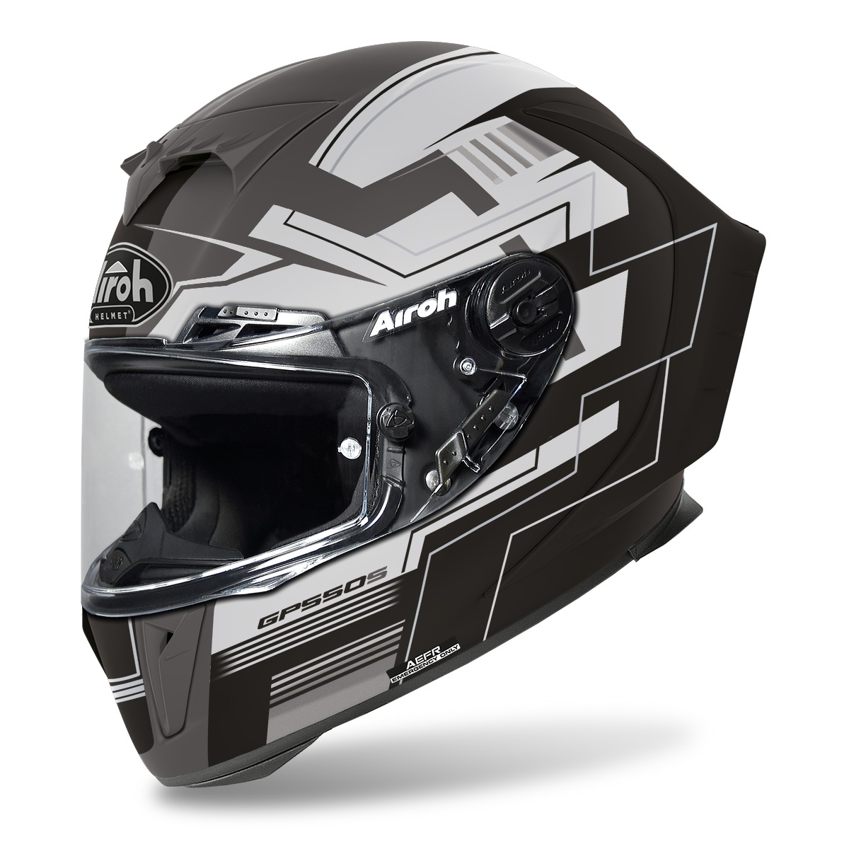přilba GP550 S Challenge, AIROH (matná černá) 2022
