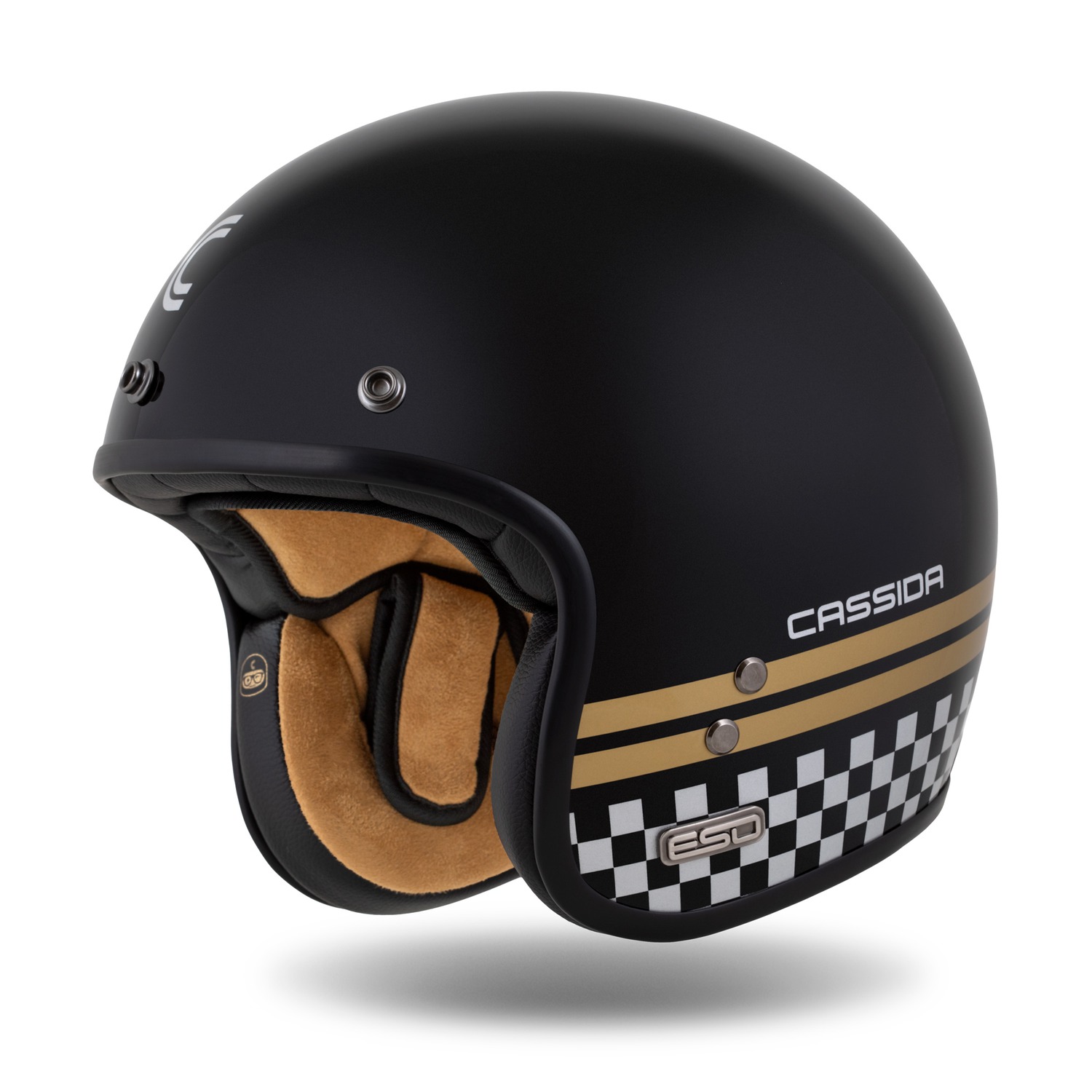helmet Eso Forty Nine, CASSIDA (pearl black/gold/grey) 2025