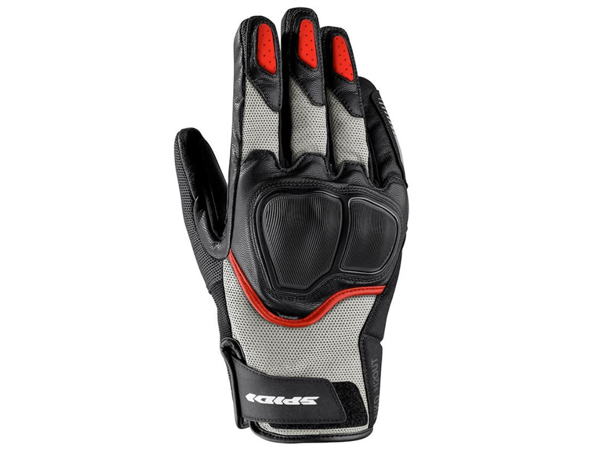 gloves NKD H2OUT 2022, SPIDI (black/grey/red)