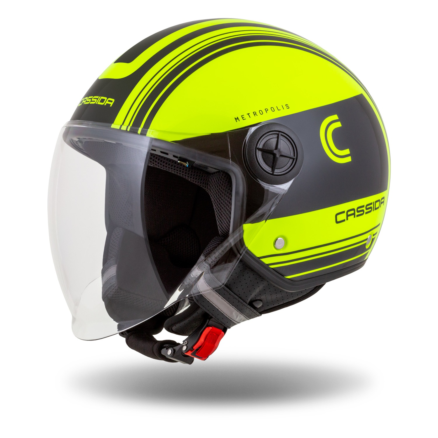 helmet Handy Metropolis Safety, CASSIDA (yellow fluo/black/reflective grey) 2023