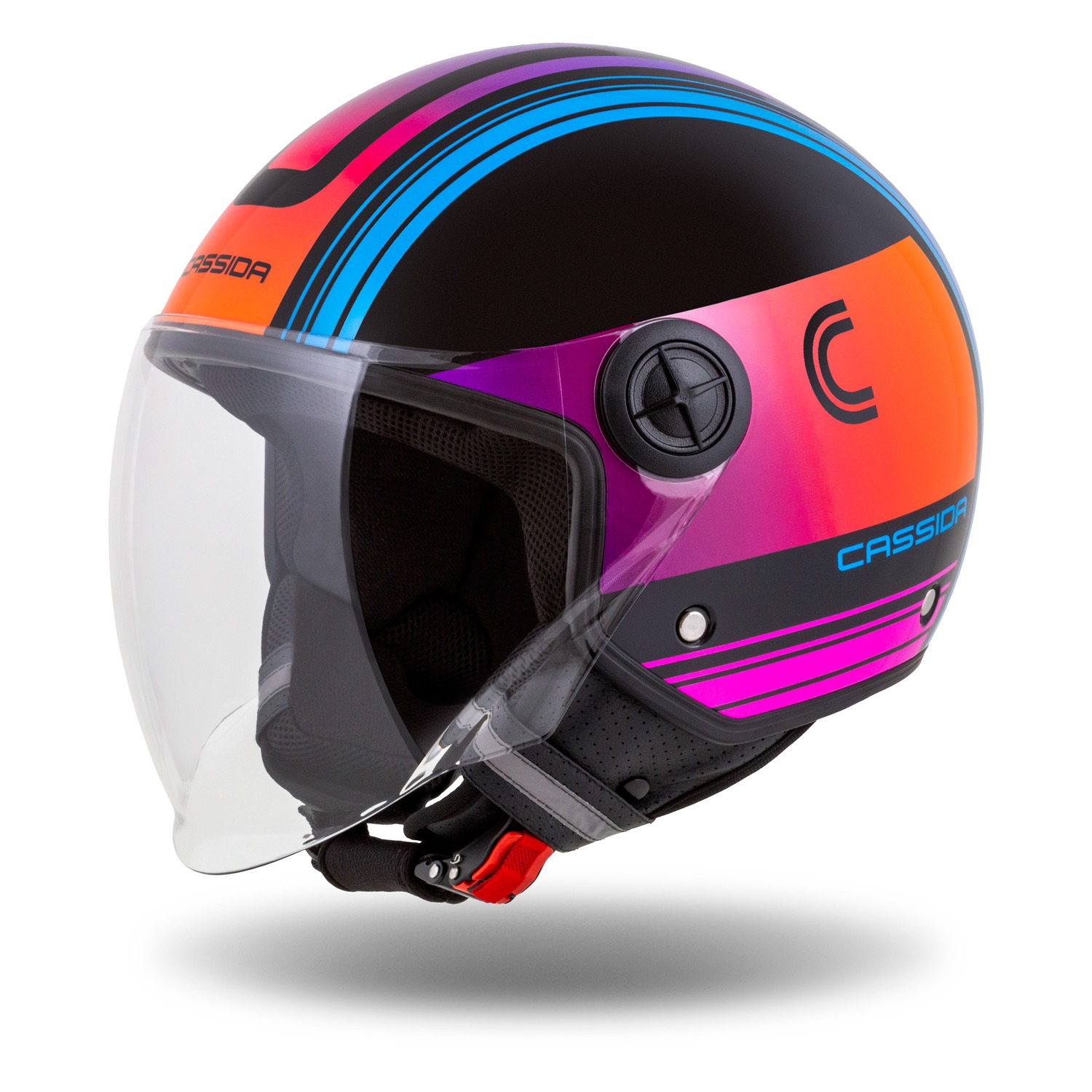 helmet Handy Metropolis, CASSIDA (black/turquoise /gradient) 2023