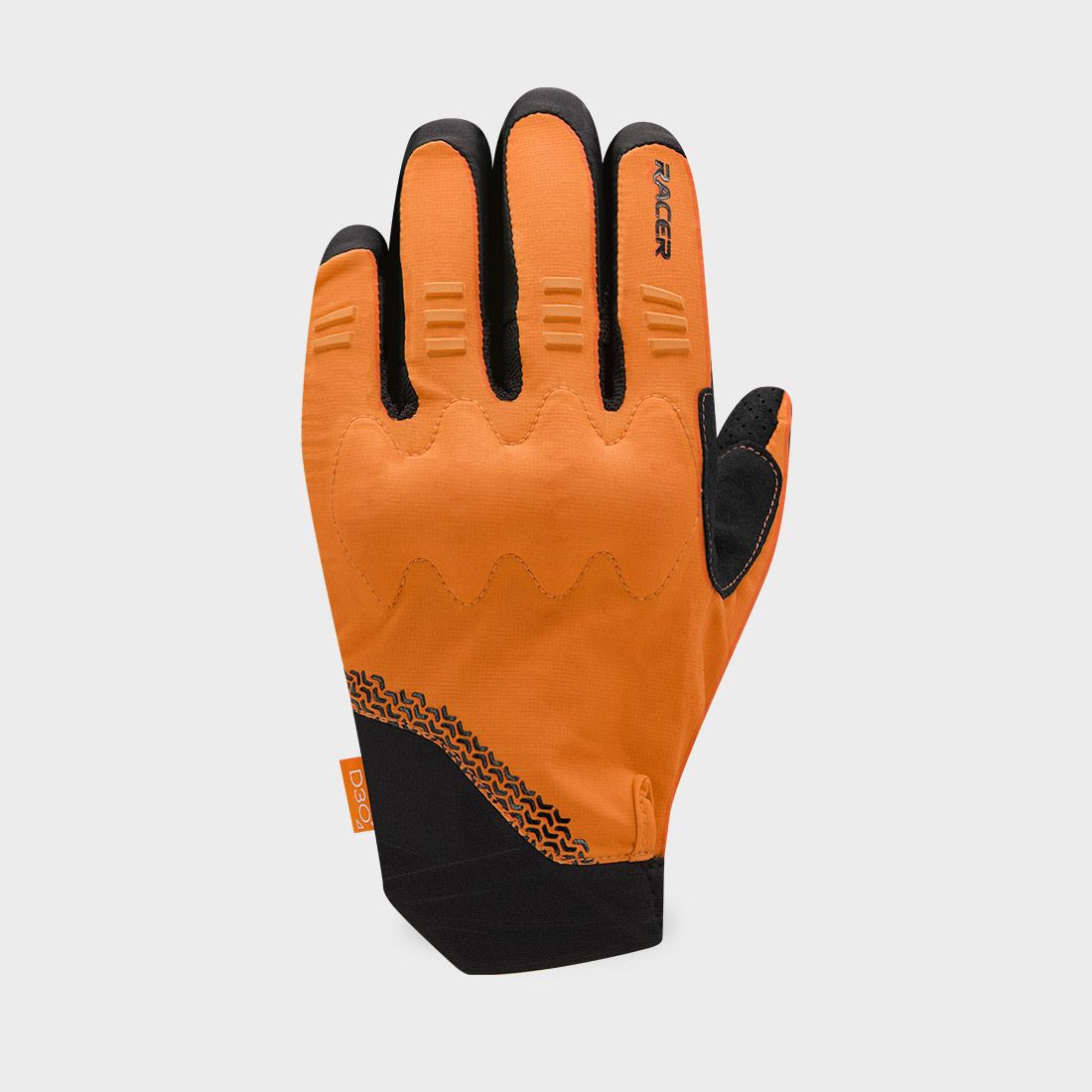 gloves ROCK 3, RACER (black/orange)