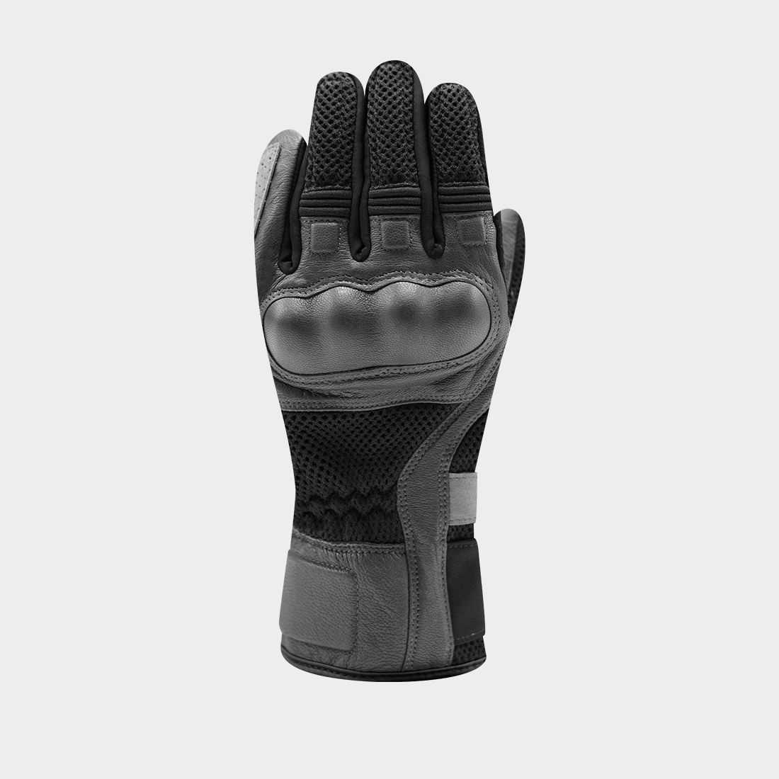 gloves OCTO, RACER (black/grey)