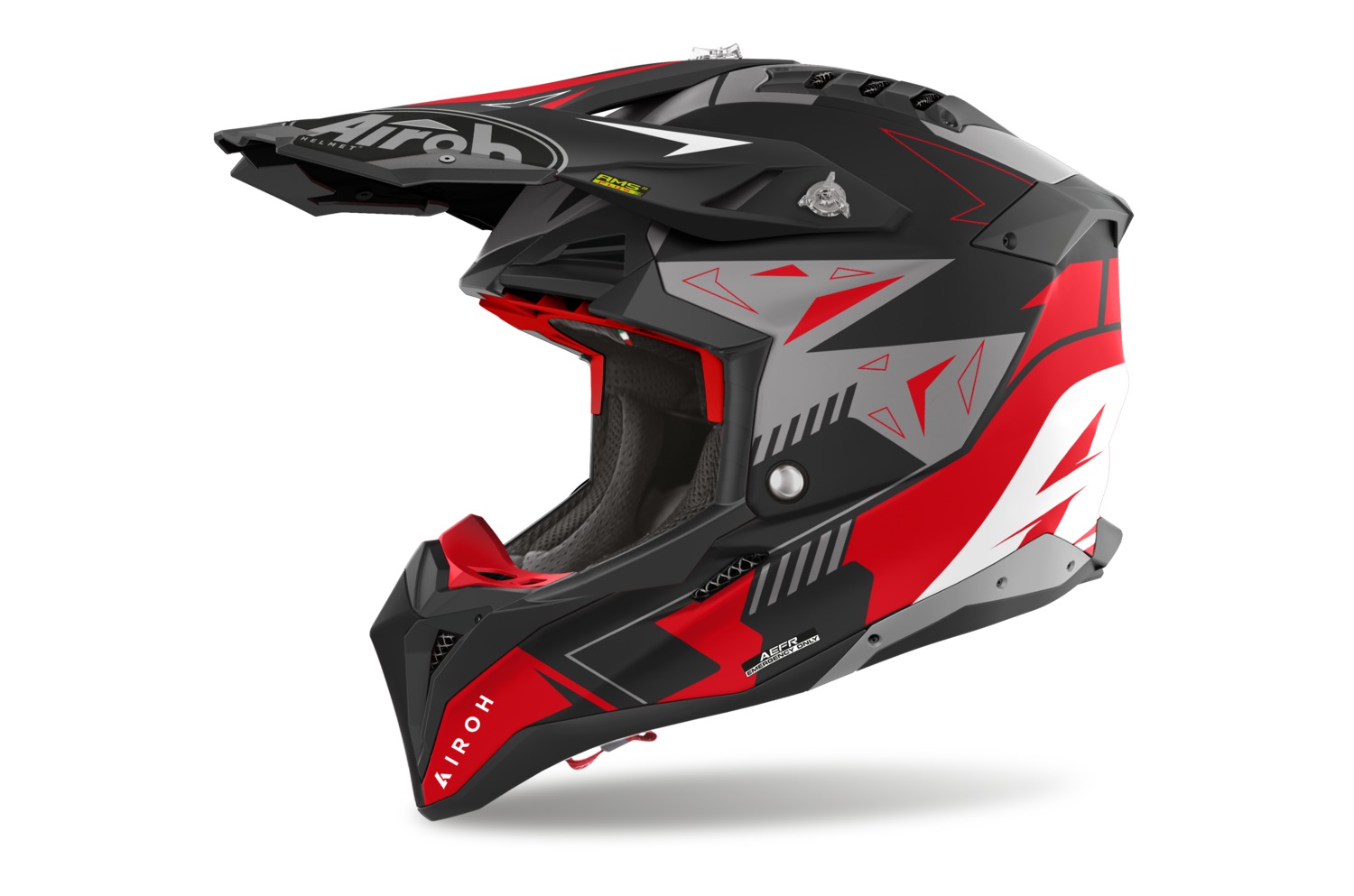 helmet AVIATOR 3.0 Spin, AIROH (red matt) 2023