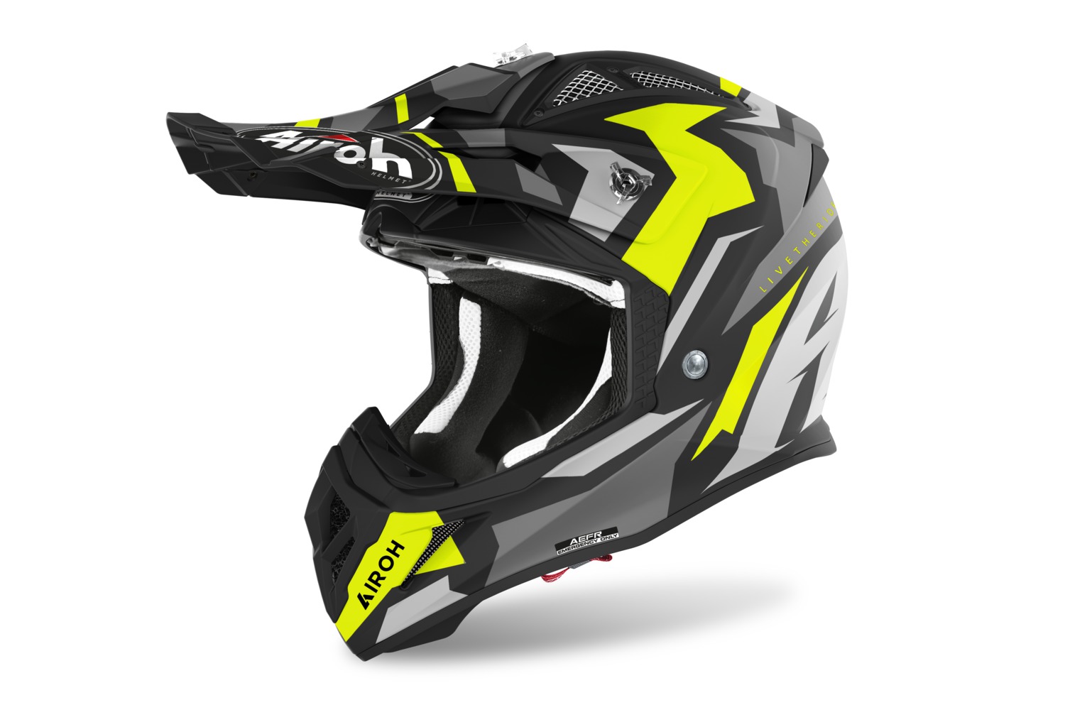 helmet AVIATOR ACE Swoop, AIROH (yellow matt) 2023
