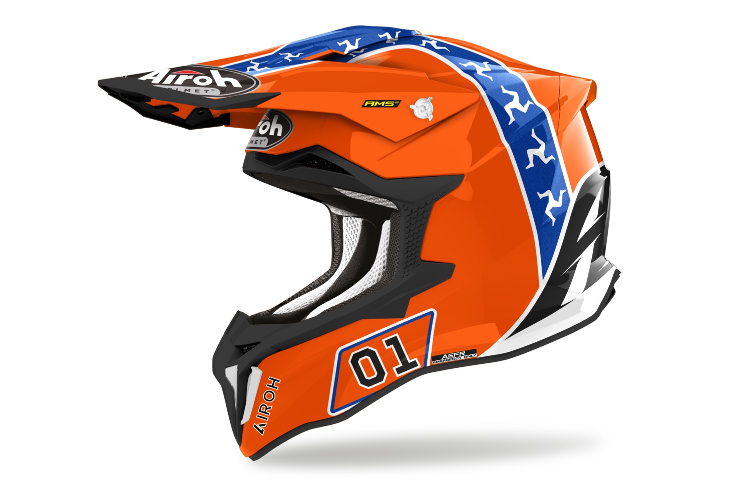 helmet STRYCKER Hazzard, AIROH (orange) 2023