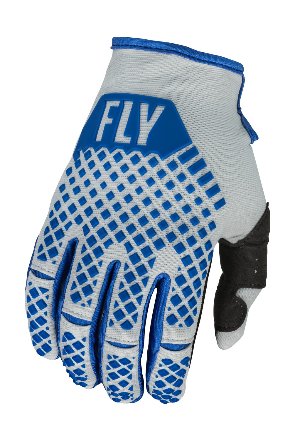 rukavice KINETIC, FLY RACING - USA 2023 (modrá/šedá)
