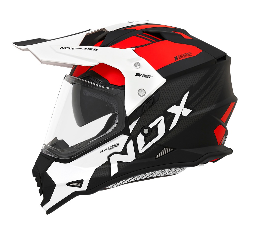 N 312 IMPULSE WHITE RED, NOX