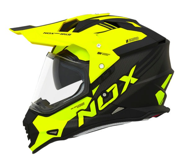 N 312 IMPULSE BLACK YELLOW, NOX