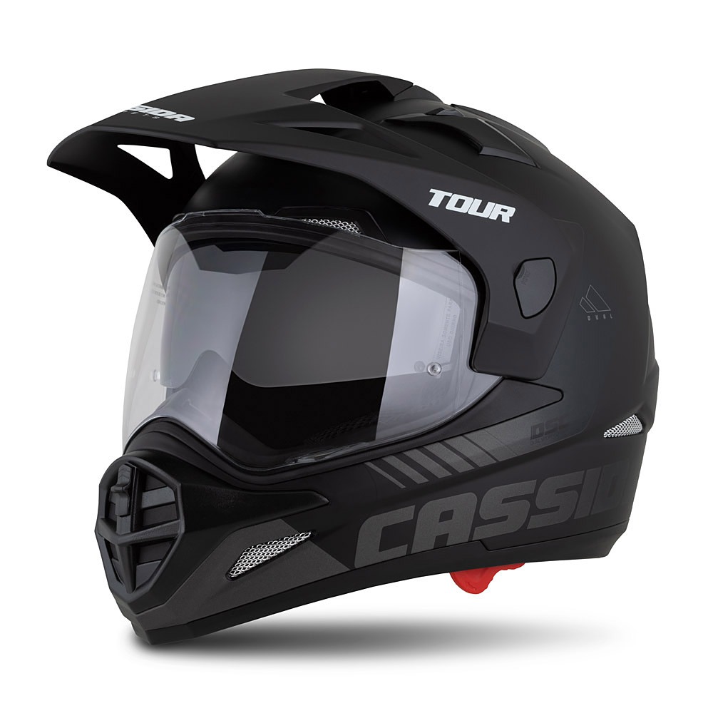 helmet Tour 2.0 Dual, CASSIDA (black matt/gray, Pinlock ready visor) 2025