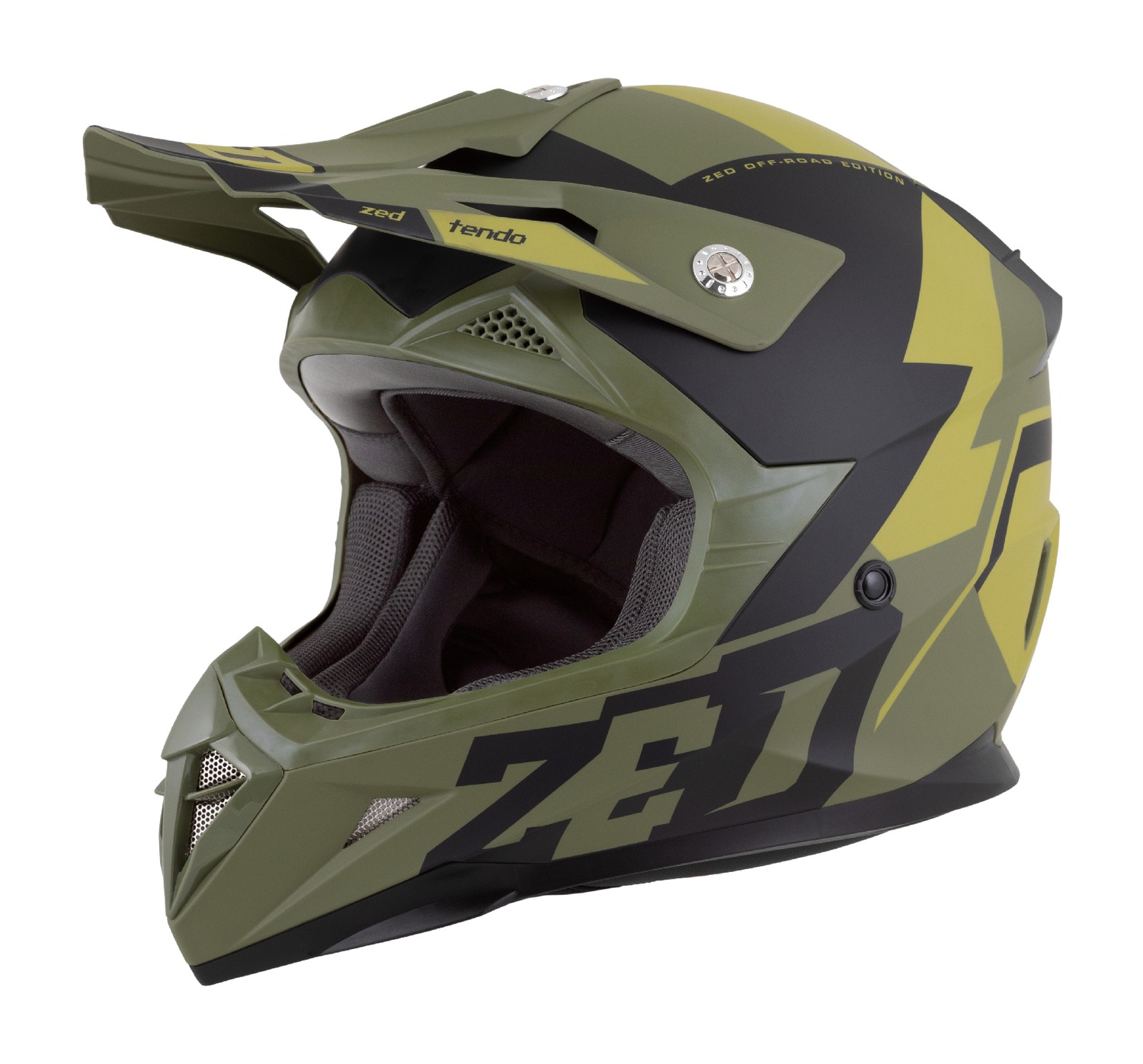helmet X1.9 TENDO, ZED (dark green/light green) 2025