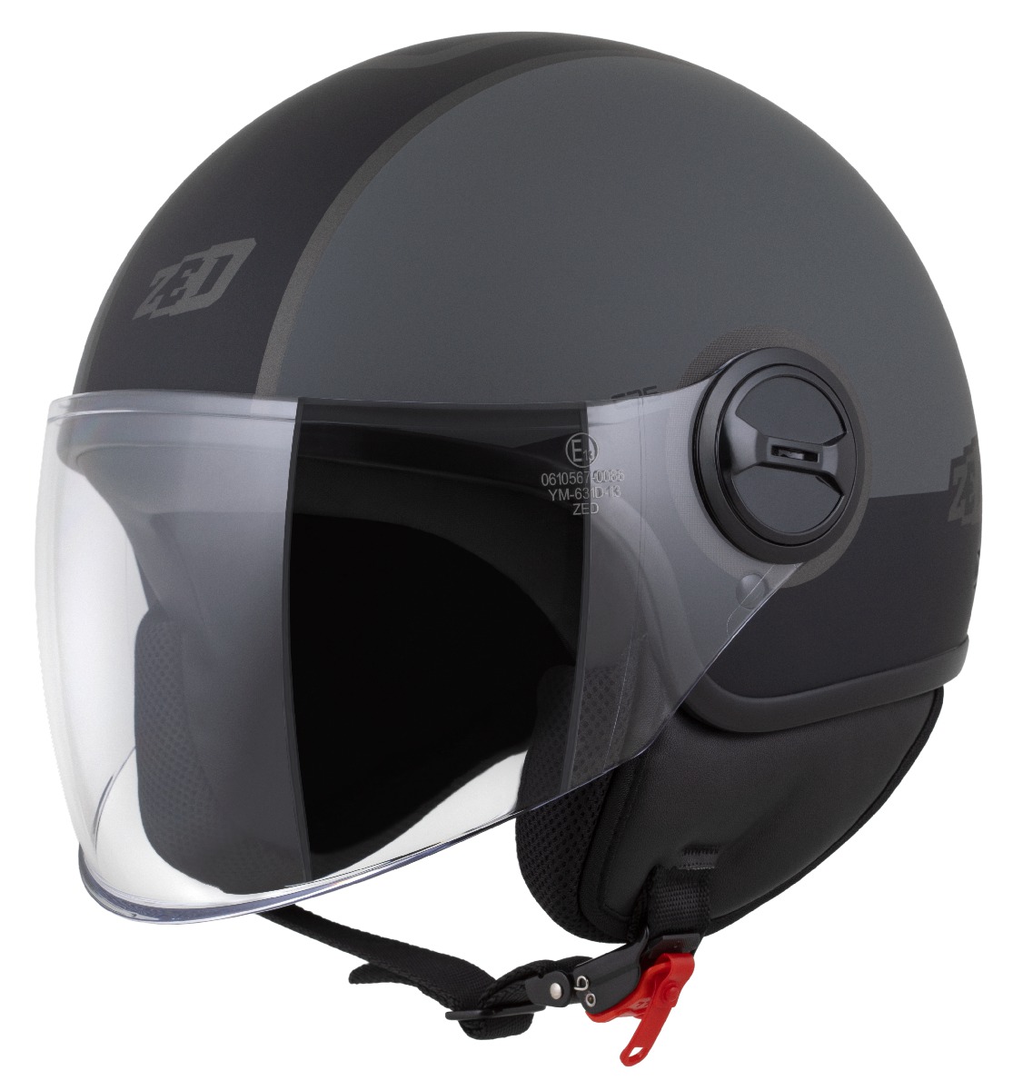 helmet C35, ZED (gray matt/black) 2025