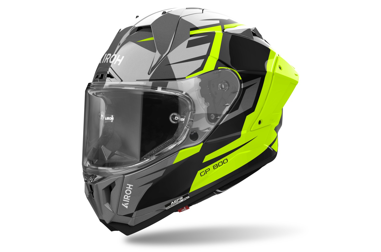 přilba GP800 Master, AIROH (žlutá lesklá) 2025