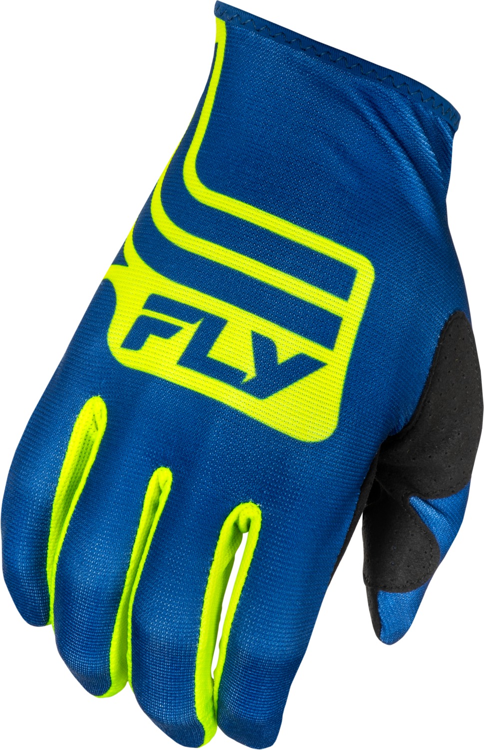 rukavice LITE, FLY RACING - USA (modrá/hi-vis)