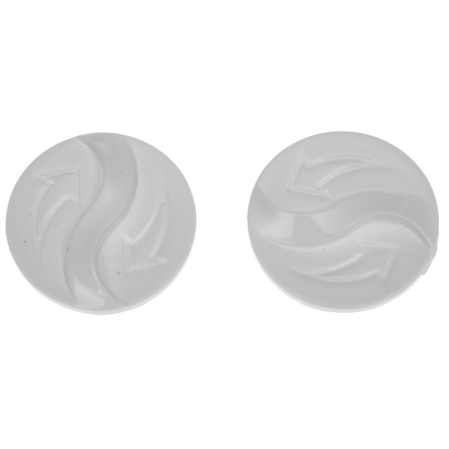 víčka plexi pro přilby EVO, CASSIDA - ČR (bílé, pár)