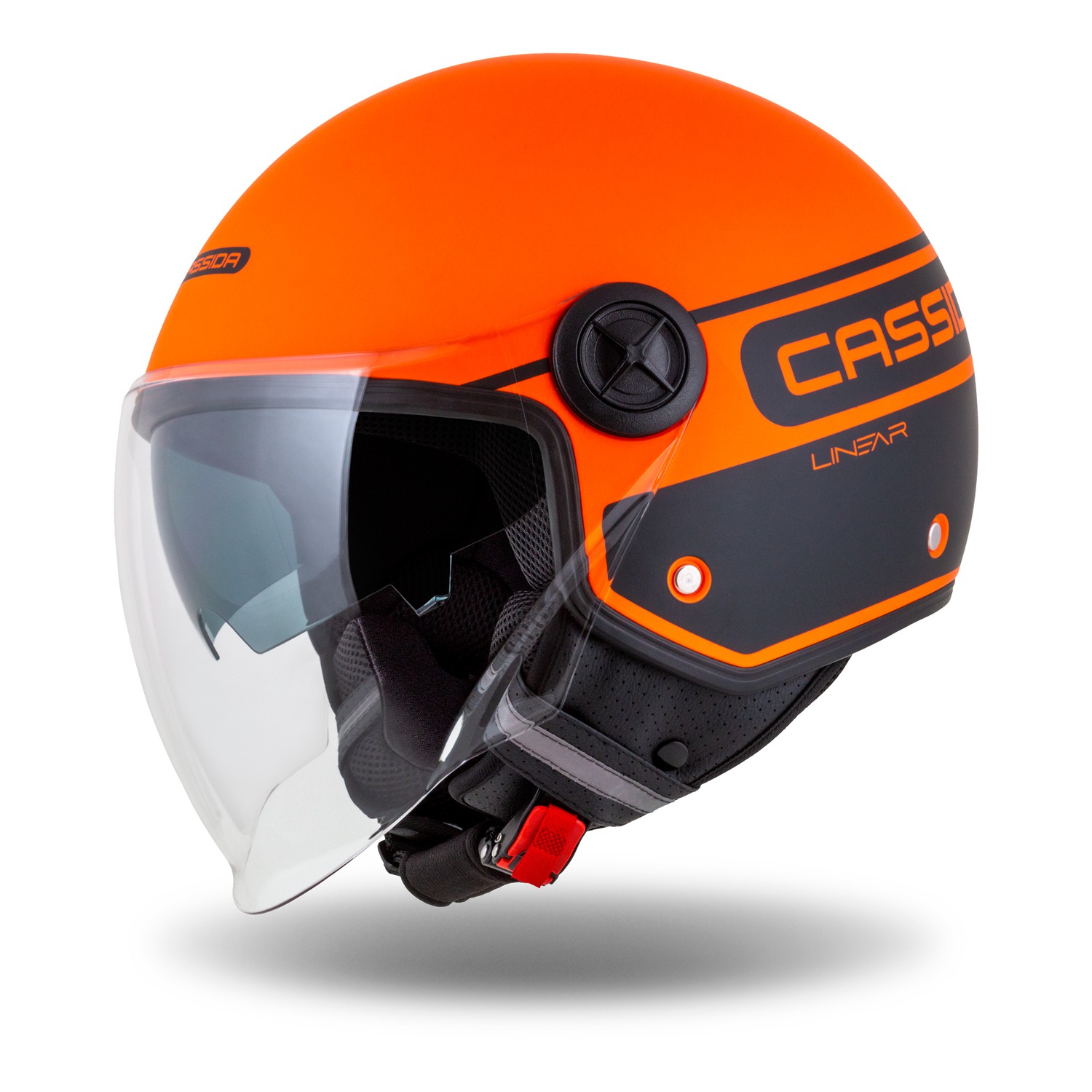 helmet Handy Plus Linear, CASSIDA (orange matt/black) 2023
