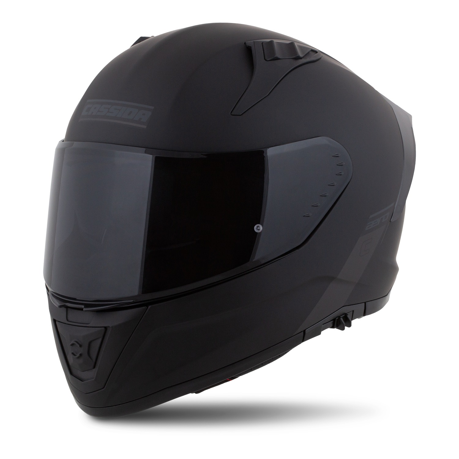 helmet Aero Solid, CASSIDA (black matt/gray) 2025