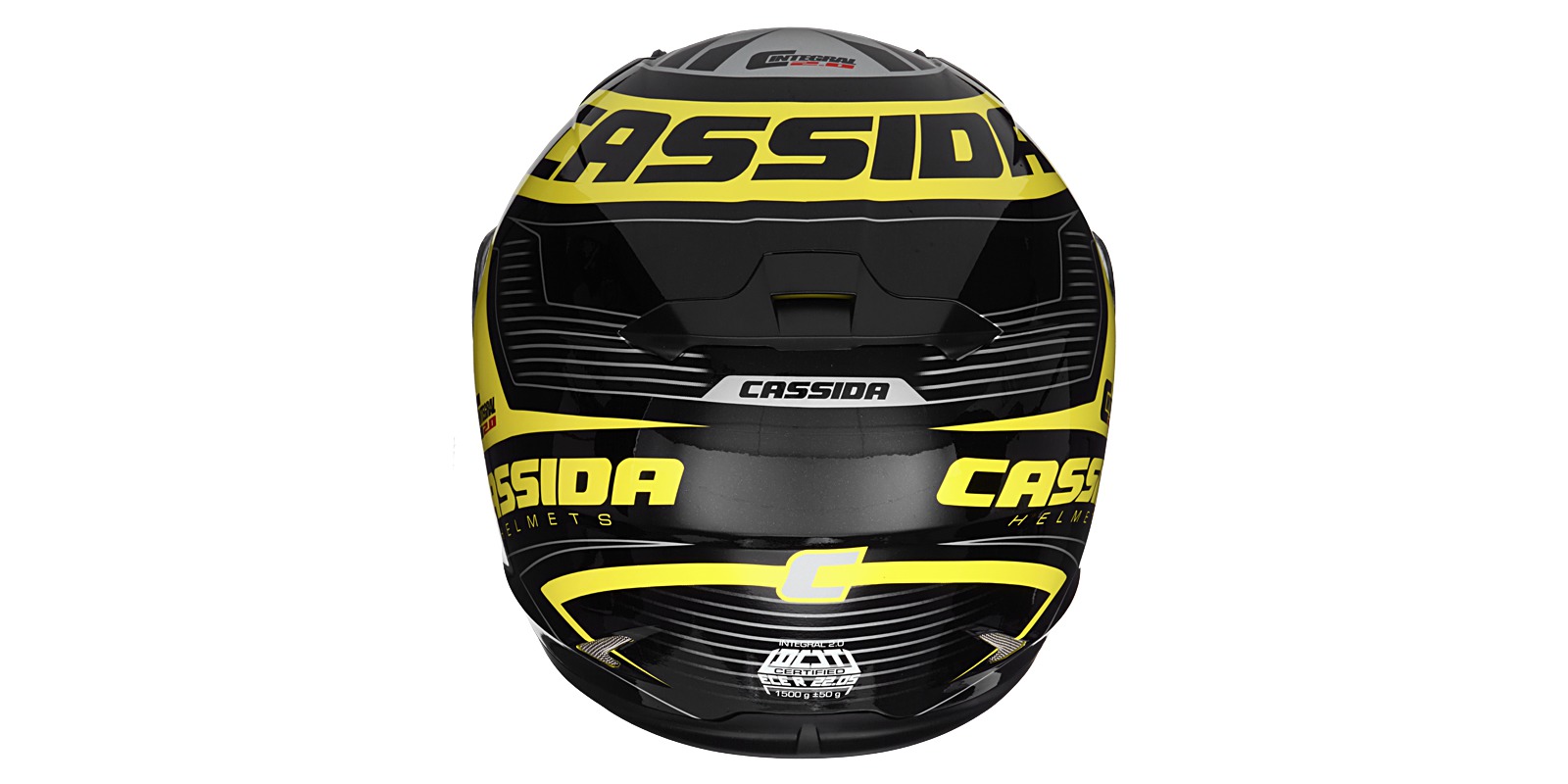 Integral 2.0 Perimetric helmet, CASSIDA (hi-vis/black/white/grey)