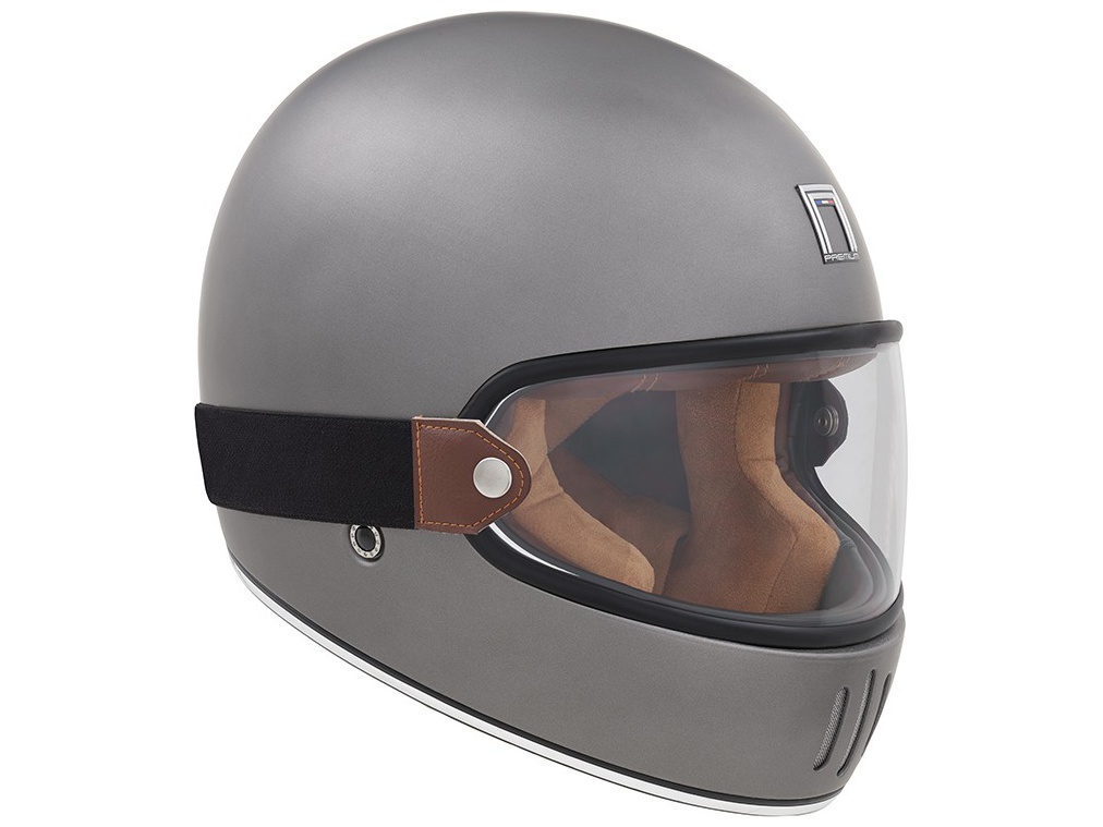 přilba RAGE, NOX PREMIUM (stříbrná titanium matná)