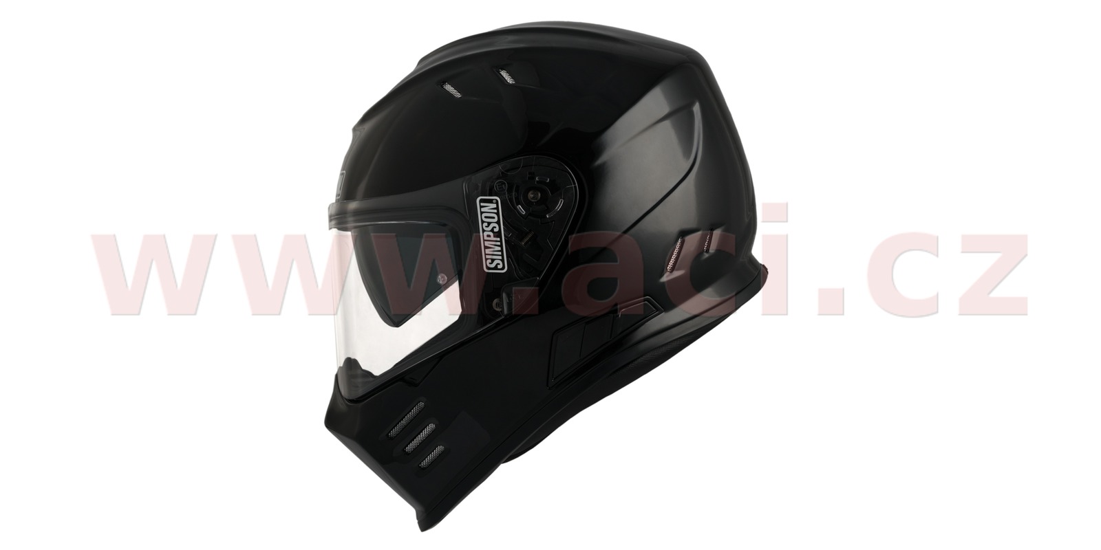 helmet VENOM, SIMPSON (black)