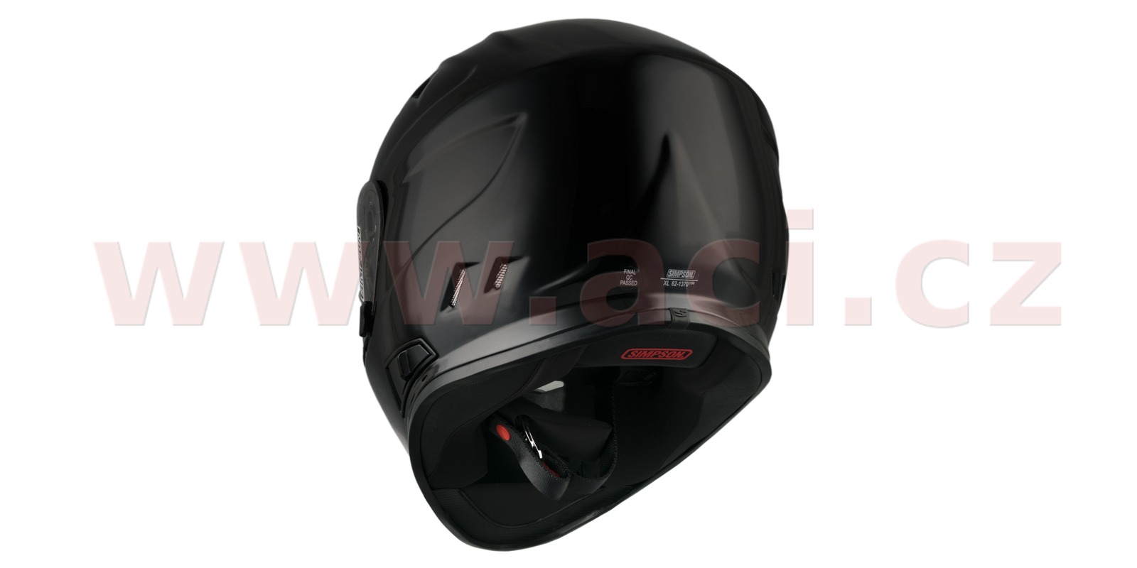 helmet VENOM, SIMPSON (black)