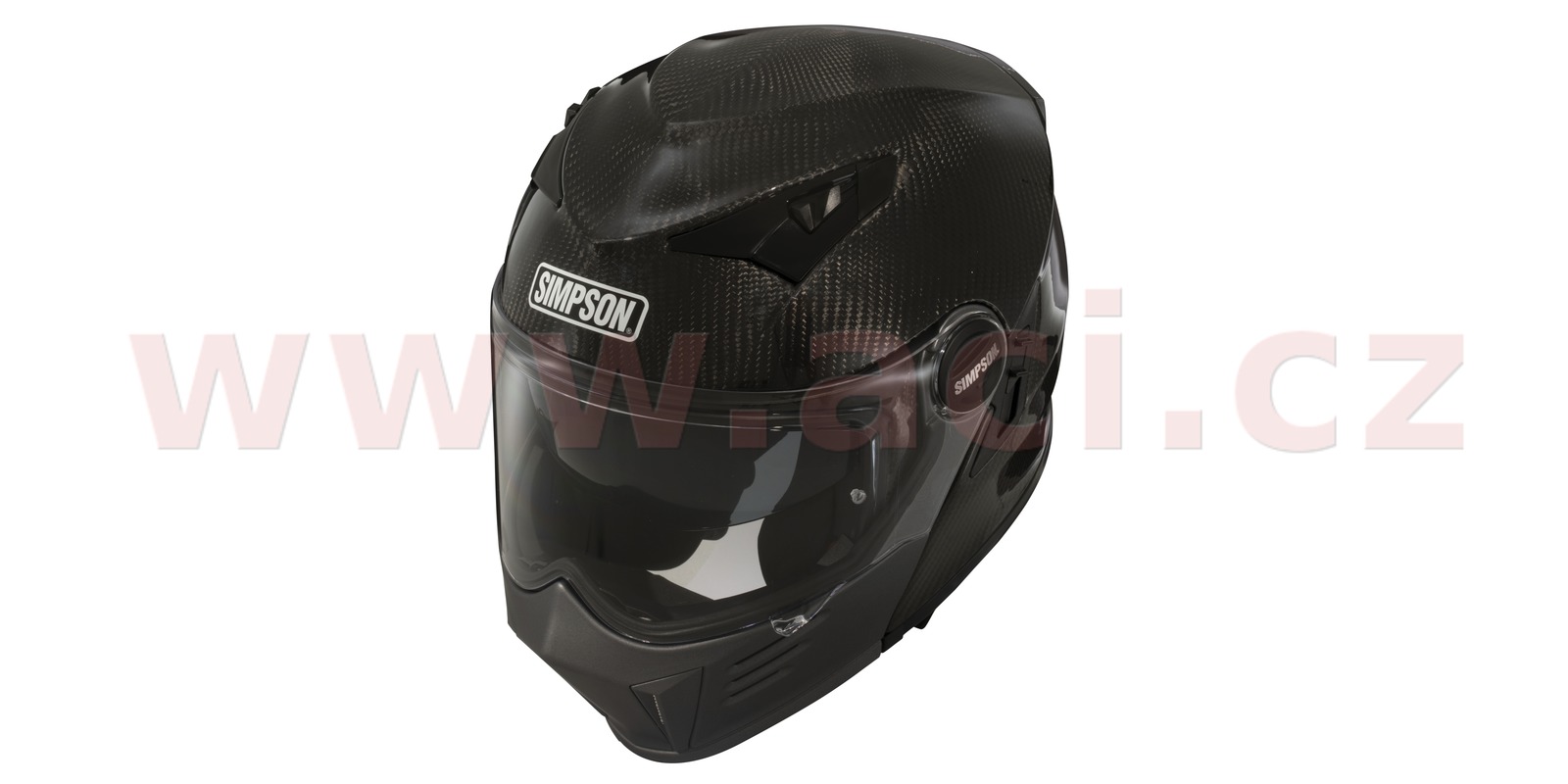 helmet DARKSOME, SIMPSON (carbon/matt black)