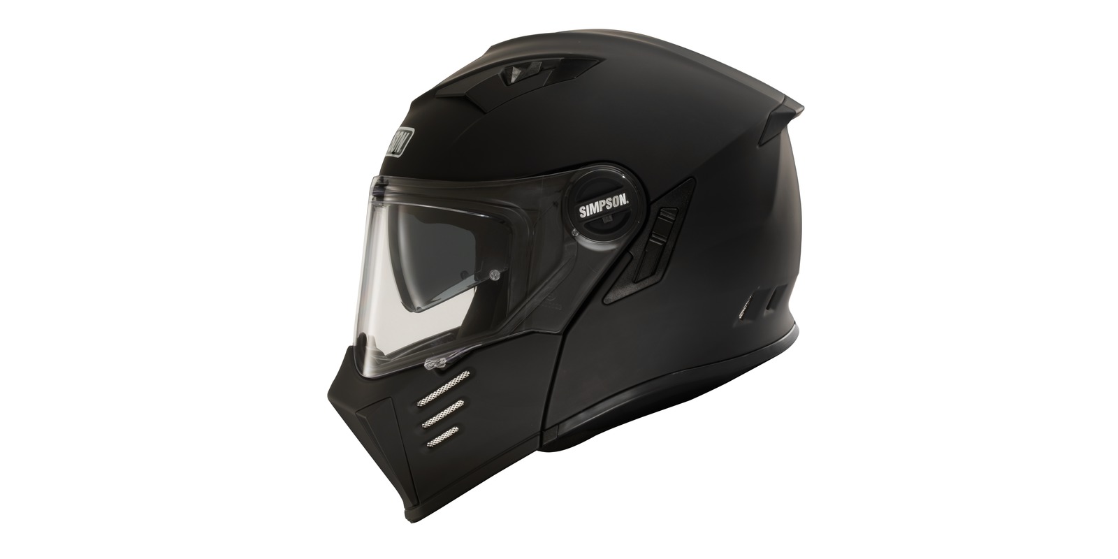 helmet DARKSOME, SIMPSON (black matt)