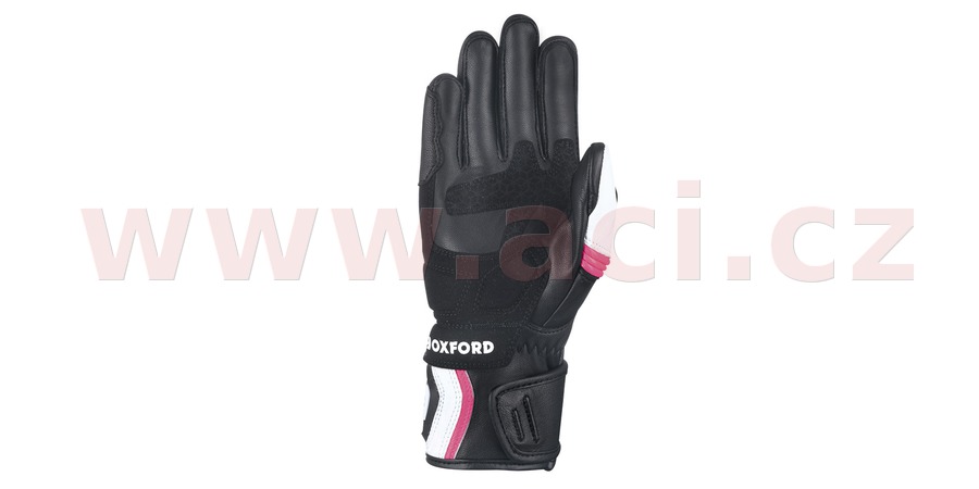 rukavice RP-5 2.0, OXFORD, dámské (bílá/černá/růžová)