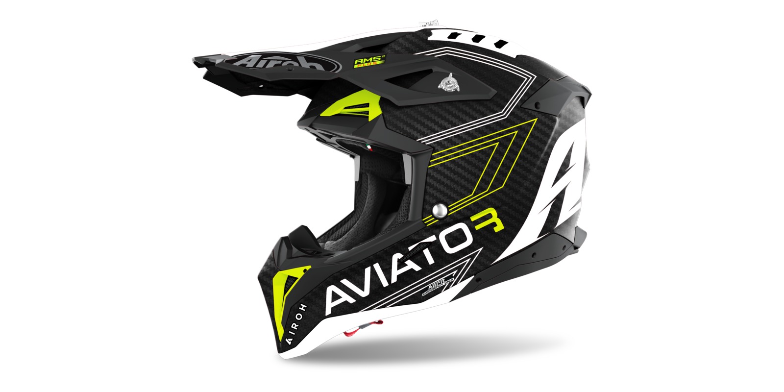 AVIATOR 3.0 Primal, AIROH (matná žlutá) 2021