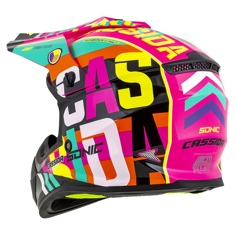 přilba Cross Cup Sonic Junior, CASSIDA, dětská (multicolor)