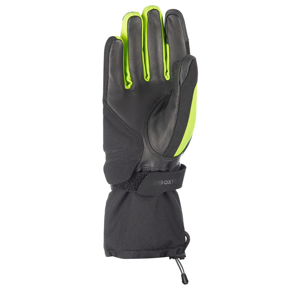 gloves CONVOY 3.0 DRY2DRY™, OXFORD (black/yellow fluo)