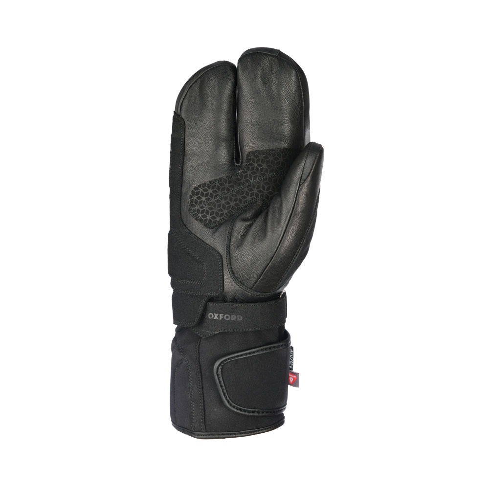 gloves POLAR 1.0 DRY2DRY™, OXFORD (black/yellow fluo)