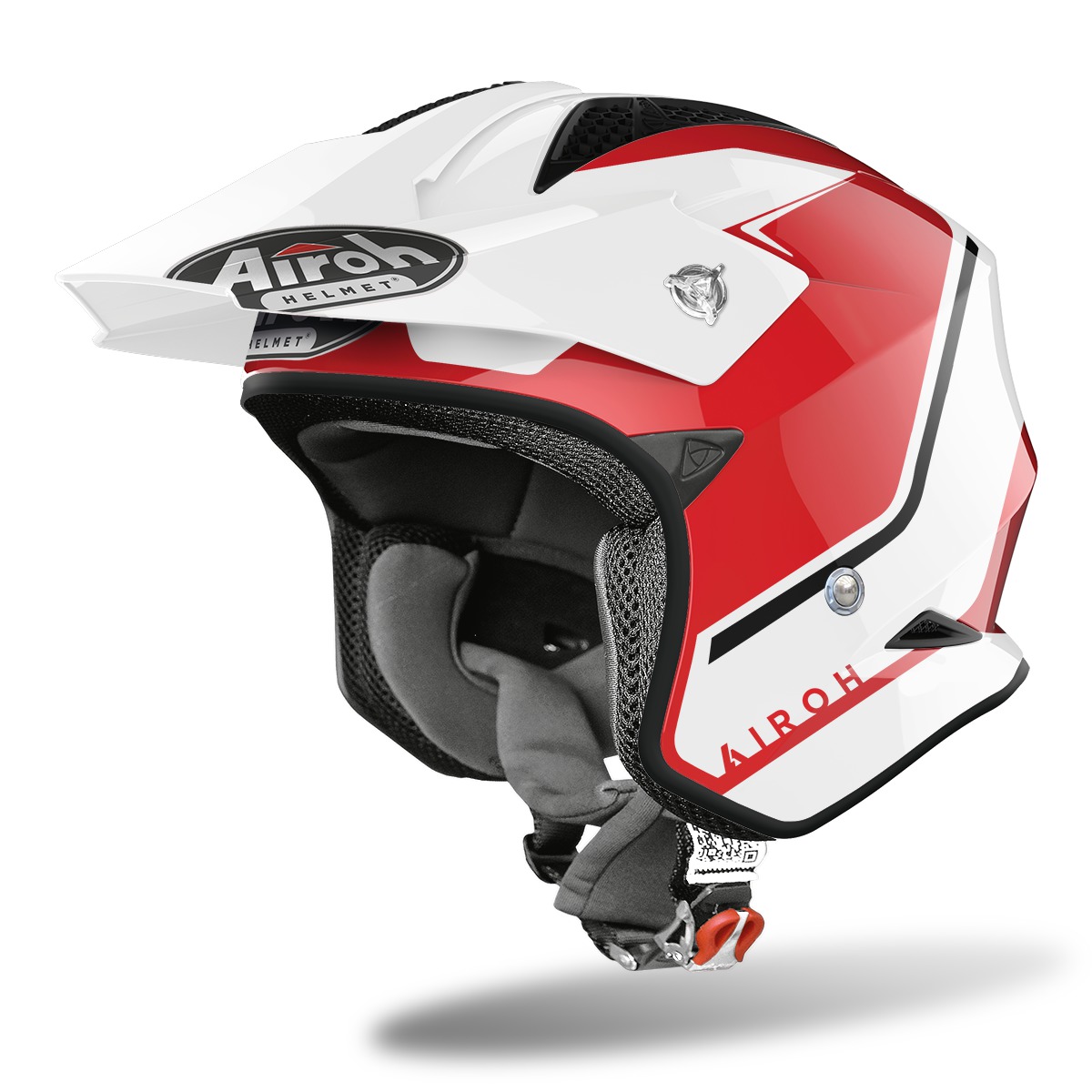 přilba TRR-S Keen, AIROH (lesklá červená) 2022