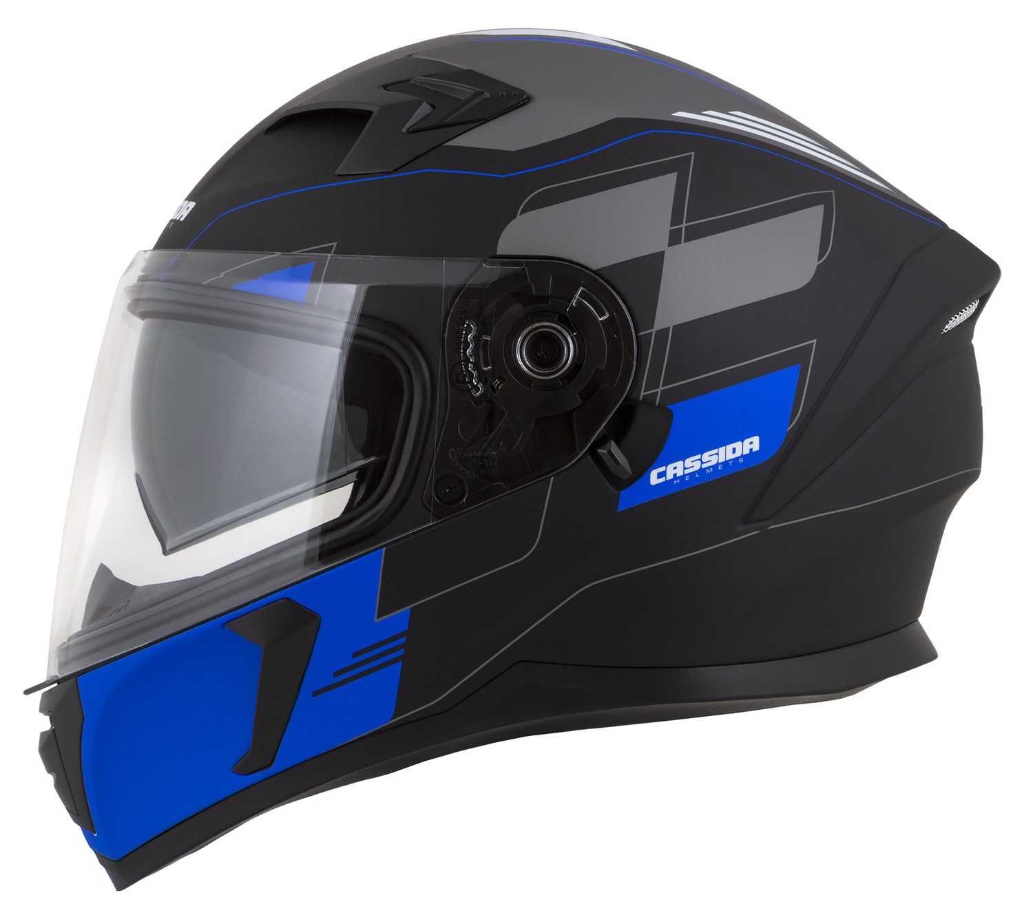 helmet Integral 3.0 RoxoR, CASSIDA (black matt/blue/grey/white, Pinlock ready visor) 2023