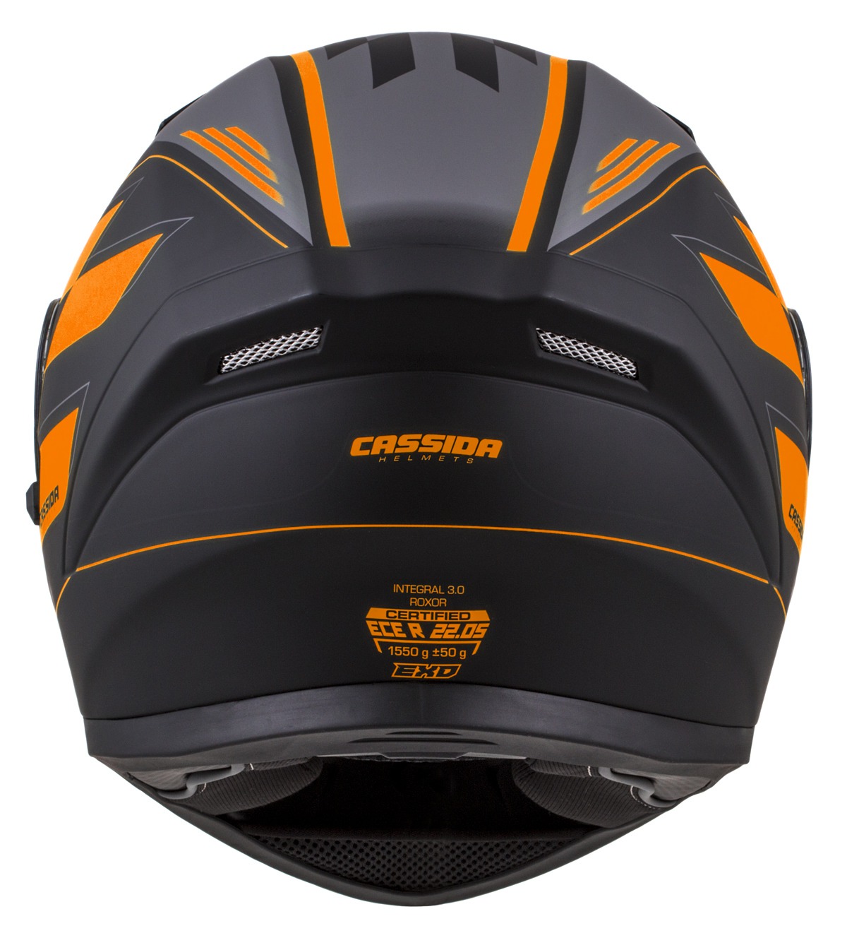 helmet Integral 3.0 RoxoR, CASSIDA (black matt/orange/grey, Pinlock ready visor) 2023