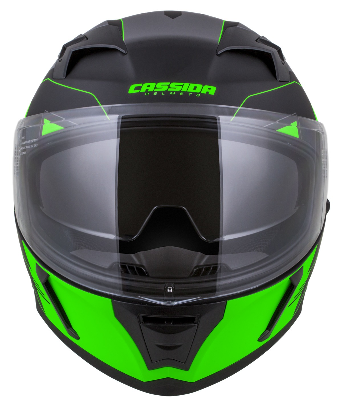 helmet Integral 3.0 RoxoR, CASSIDA (black matt/green/grey, Pinlock ready visor) 2023
