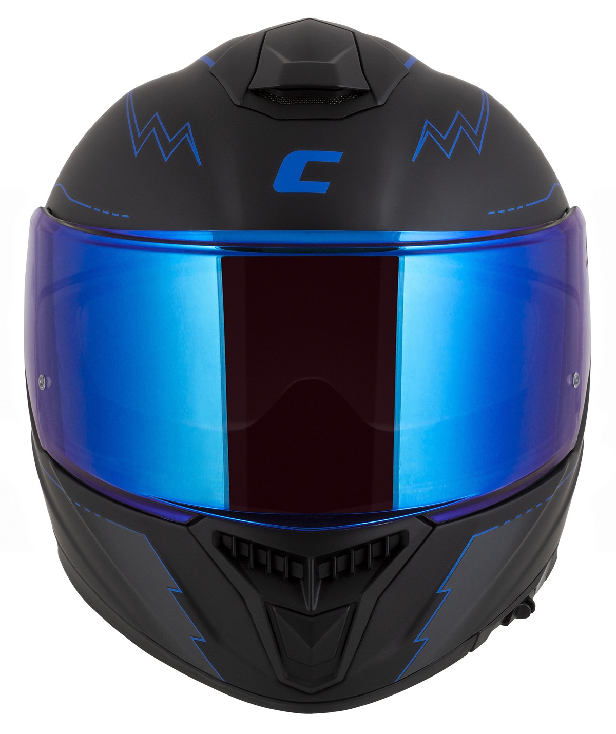 helmet Integral GT 2.1 Flash, CASSIDA (black matt/metallic blue/dark grey) Pinlock ready visor 2023