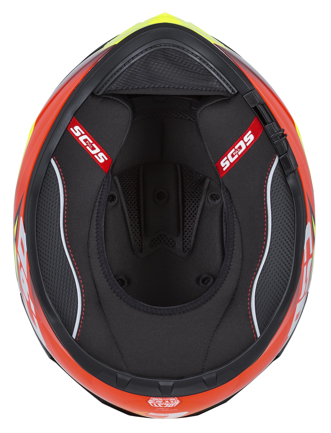 helmet Integral GT 2.1 Flash, CASSIDA (yellow fluo/red fluo/black/white) Pinlock ready visor 2023