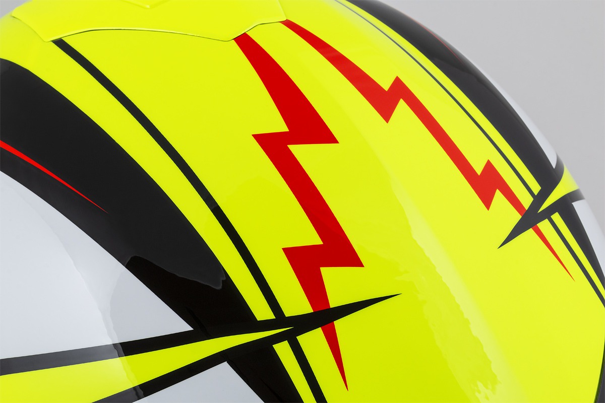 helmet Integral GT 2.1 Flash, CASSIDA (yellow fluo/red fluo/black/white) Pinlock ready visor 2023