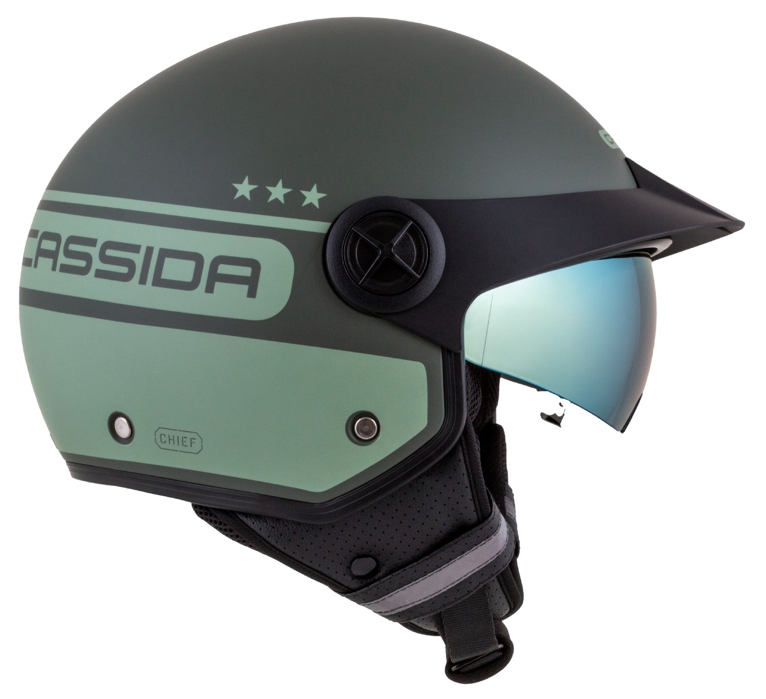 helmet Handy Plus Chief, CASSIDA (green matt/dark green) 2023