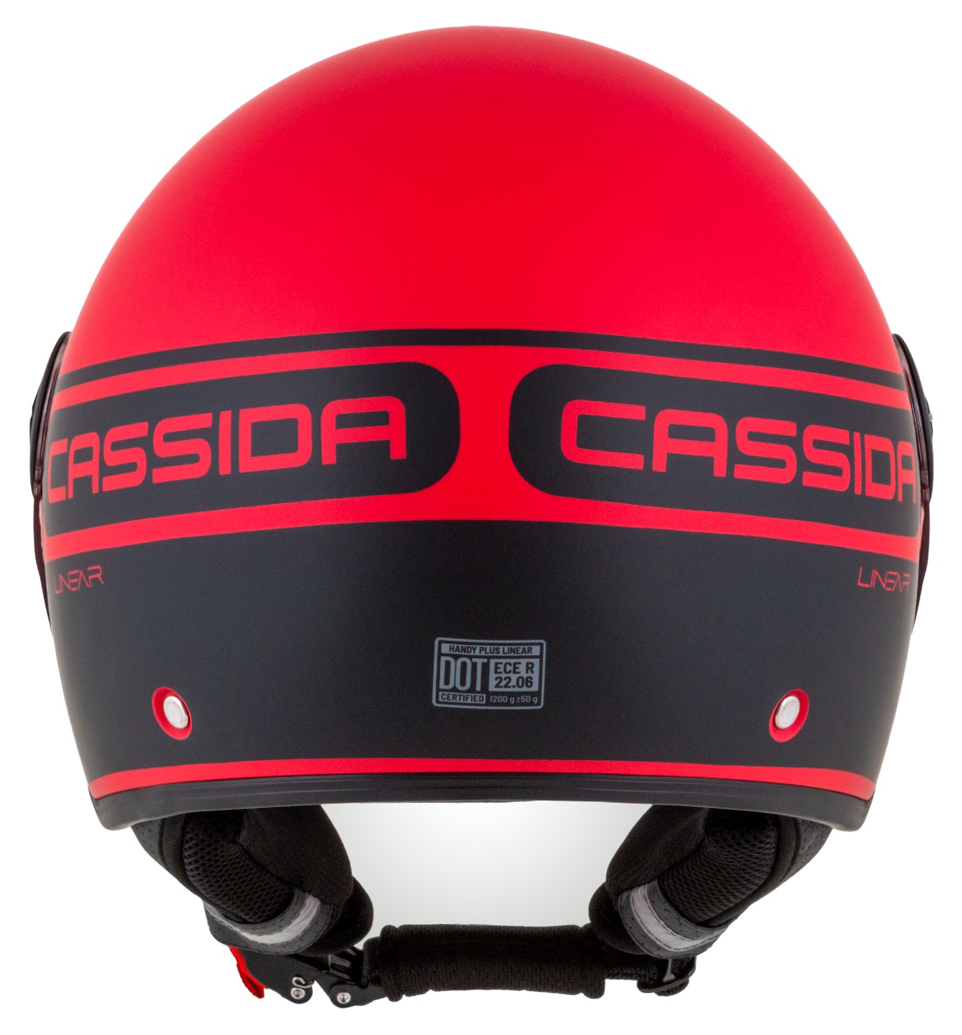 helmet Handy Plus Linear, CASSIDA (red matt/black) 2023
