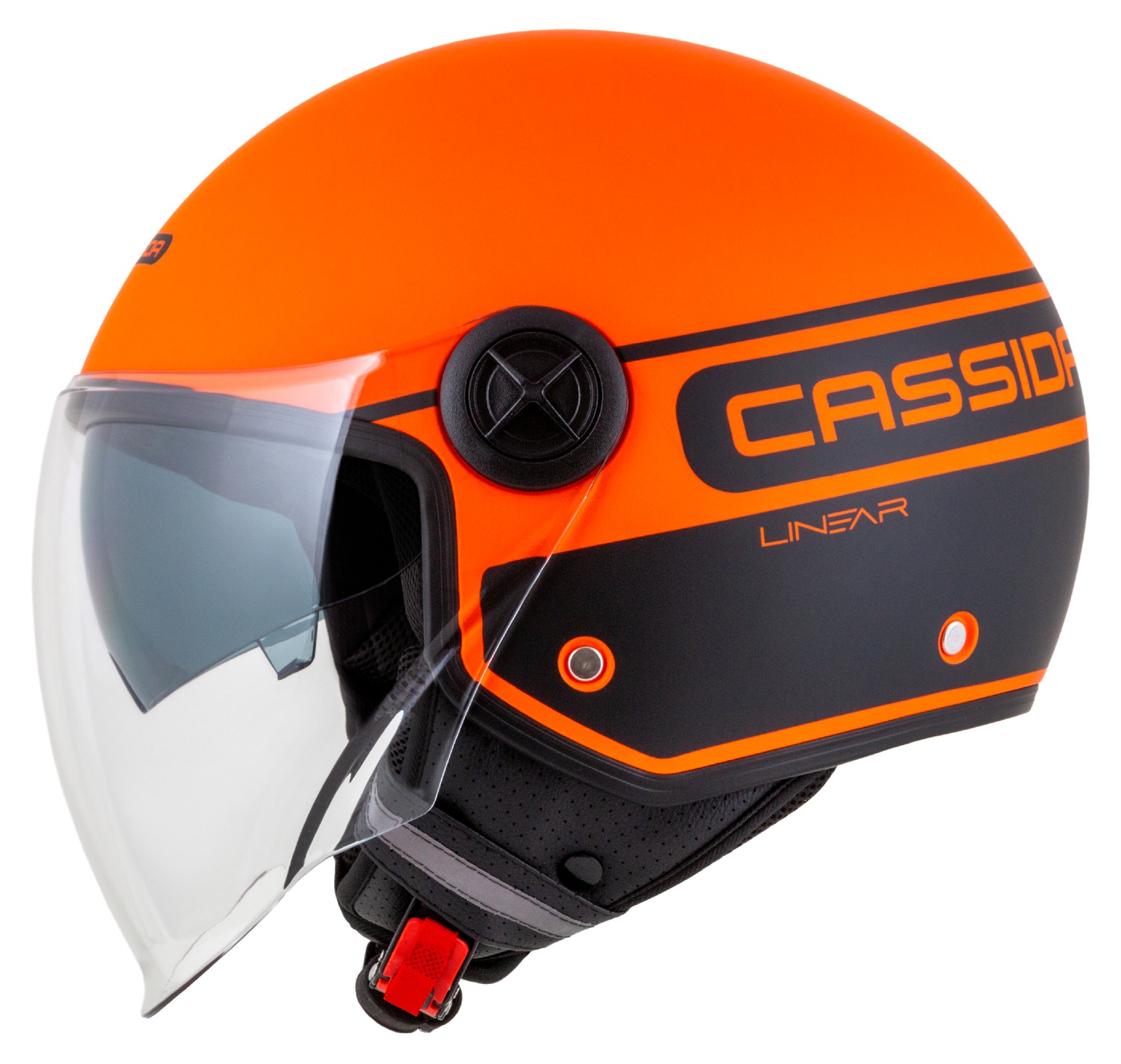 helmet Handy Plus Linear, CASSIDA (orange matt/black) 2023