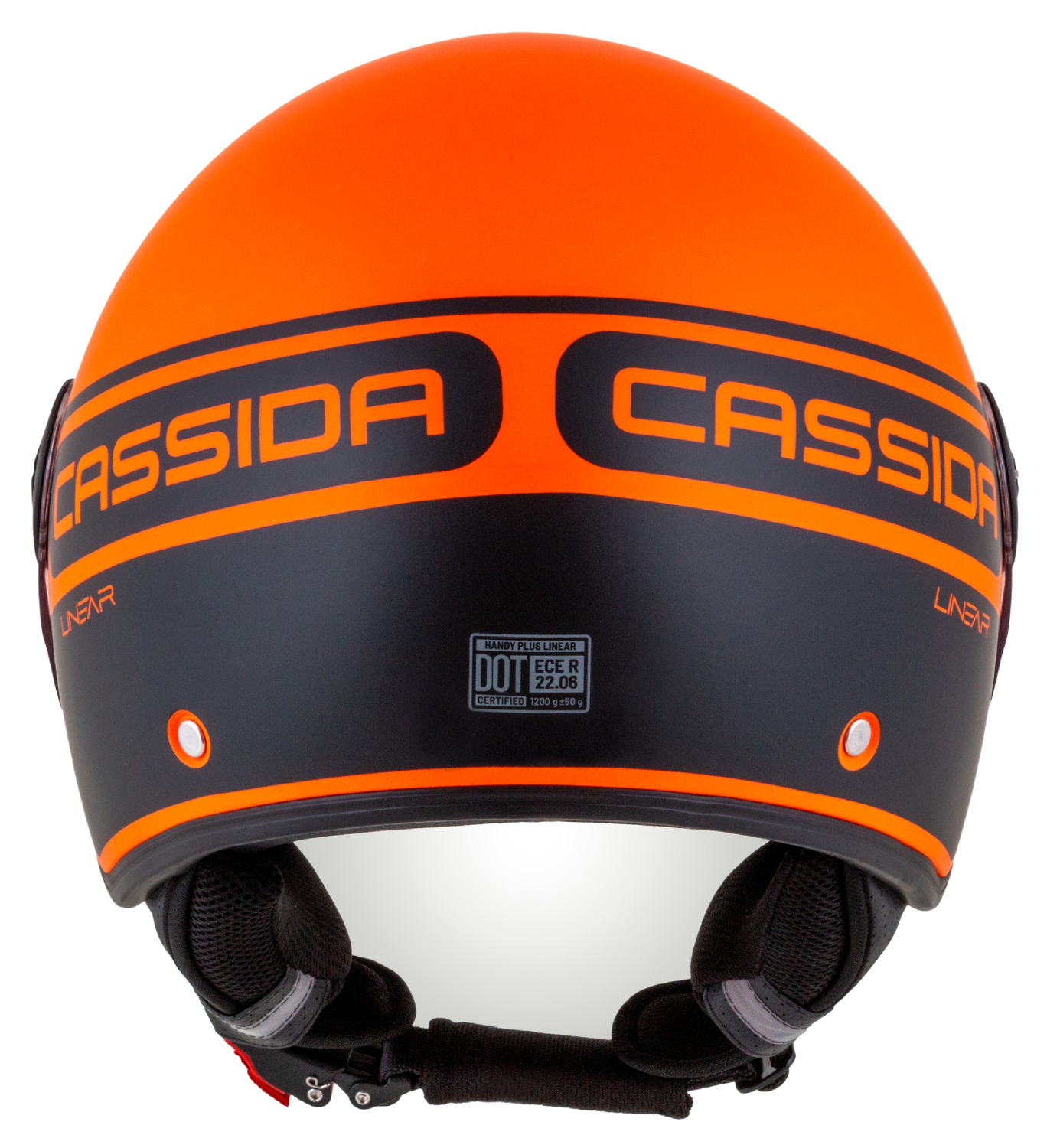 helmet Handy Plus Linear, CASSIDA (orange matt/black) 2023