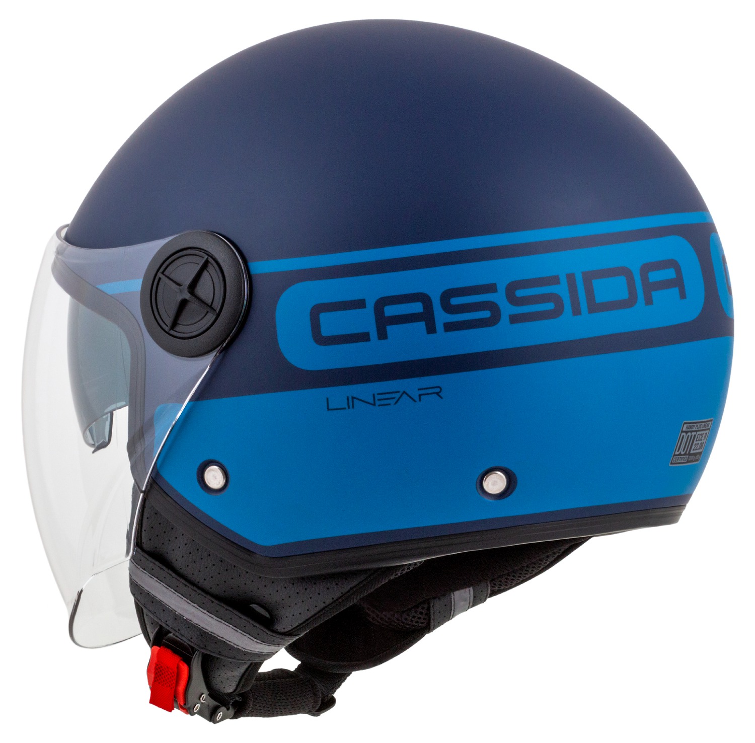helmet Handy Plus Linear, CASSIDA (blue matt/dark blue) 2023