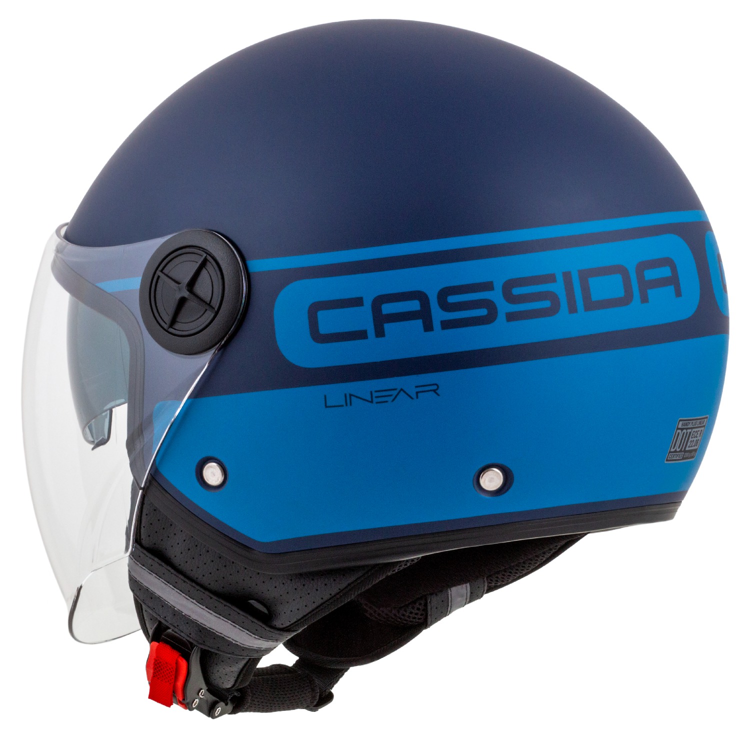helmet Handy Plus Linear, CASSIDA (blue matt/dark blue) 2023