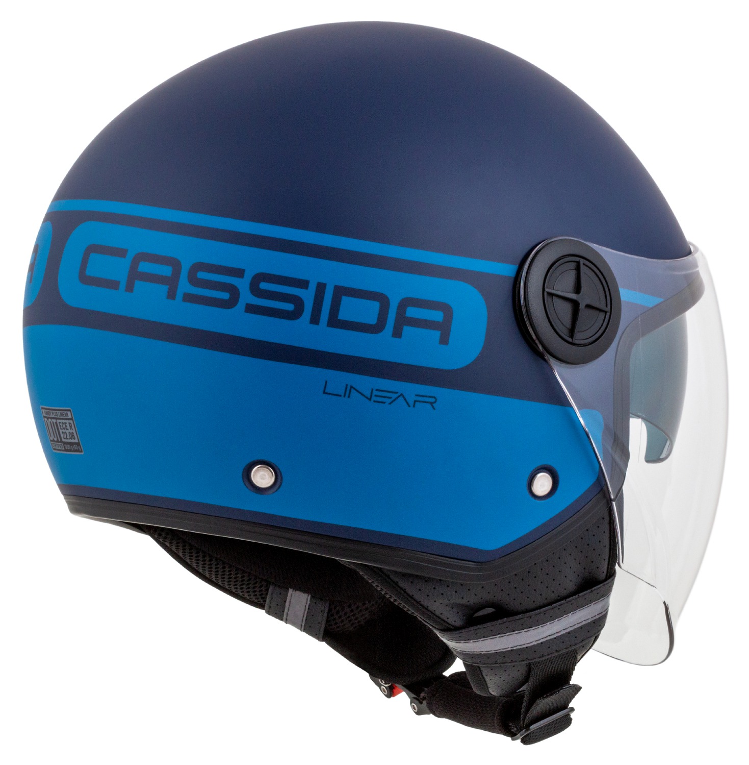 helmet Handy Plus Linear, CASSIDA (blue matt/dark blue) 2023