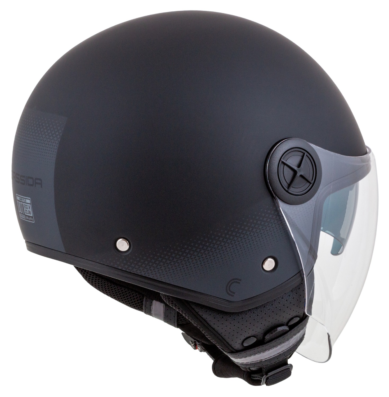 helmet Handy Plus, CASSIDA (black matt/grey) 2023